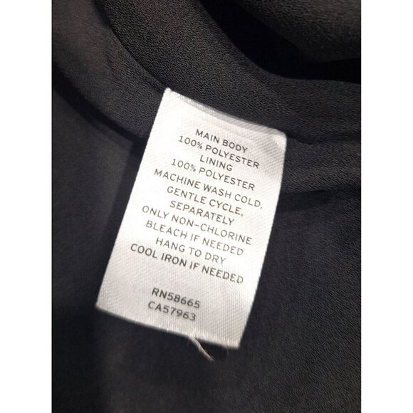 NWT Abound Black Floral Spaghetti Strap Flowy Tank Top Camisole/Sz. XS - Picture 6 of 7